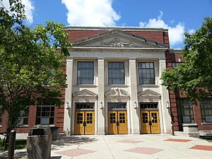 Ames High School- Front View