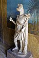 Anubis, Anzio, Villa Pamphili, 1st-2nd century AD, Pario marble - Museo Gregoriano Egizio - Vatican Museums - DSC00818