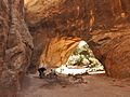 Arches Nationalpark Navajo Arch P4180554