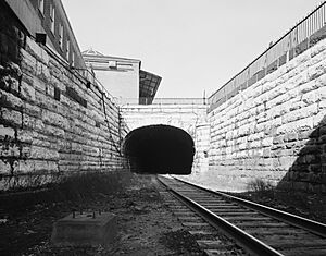 Baltimore & Ohio Railroad, Howard Street Tunnel, 1300 Mount Royal Avenue (Baltimore, Maryland)