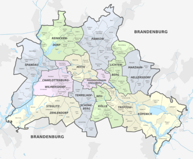 Berlin Subdivisions