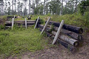 Blakeley Battleground Union Boyaux fortification