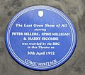 Blue plaque - Last Goon Show