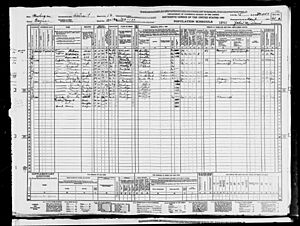 Carmine Coppola (1910-1991) in the 1940 US census living in Detroit, Michigan