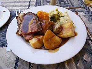 Carvery meal (cropped)