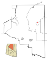 Coconino County incorporated areas Moenkopi highlighted