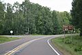 Copper Falls State Park Entrance Sign WIS169