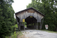 Covered bridge near Tannehill Ironworks, McCalla, Alabama LCCN2010641128