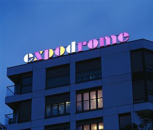 Dominique Gonzalez-Foerster, Expodrome, 2008, permanent installation, Geneva