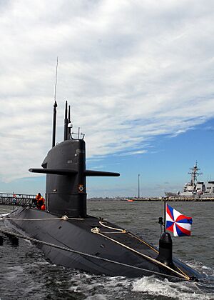 Dutch submarine HNLMS Walrus (SSK S802)