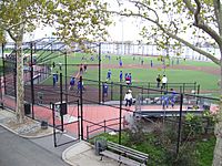East River Park playing fields