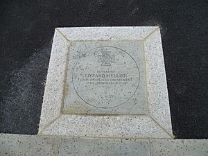 Edward Noel Mellish plaque, Oakleigh Park North
