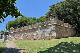 Exterior wall Bastion San Jose CCSD 08 2019 7967
