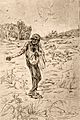 Felicien Rops, Parable of the Sower (no date) heliogravure, drypoint (16.3 x 11.4 cm) Michael C. Carlos Museum, Emory University, Atlanta