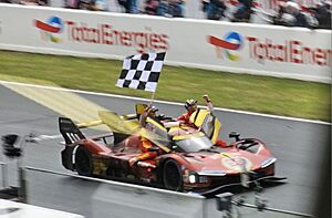 Ferrari 499P No.50 - 24 Heures du Mans 2024 Winner - Chequered Flag (1)