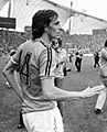 Finale wereldkampioenschap voetbal 1974 in Munchen, West Duitsland tegen Nederland 2-1; Cruyff verlaat het veld