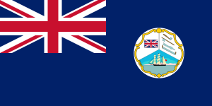 Flag of British Honduras (1870-1919)