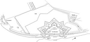 Fort Monckton Plan 1892