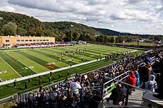Geneva College Reeves Stadium stands