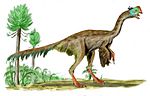 Gigantoraptor BW