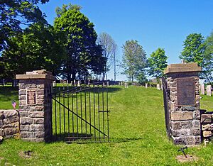 Gilead Cemetery gates, Carmel, NY