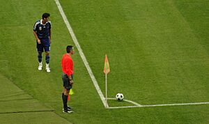 Gourcuff coup de pied de coin
