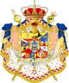 Great Coat of Arms of Joachim Murat as King of Naples