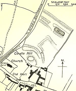 Groby Castle plan
