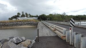 Gundy Anton Bridge over Redden Creek to Redden Island, Machans Beach, 2018