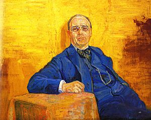 Hans E. Kinck, painting from 1912 by Harald Brun