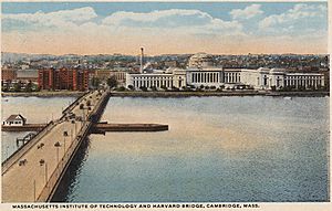 Harvard Bridge postcard 1920ish