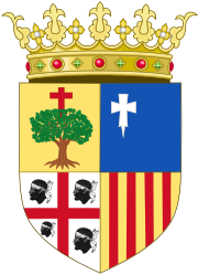 Historic Coat of Arms of Aragon