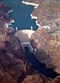 Hoover Dam Nevada Luftaufnahme