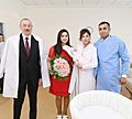 Ilham Aliyev and first lady Mehriban Aliyeva met with parents of Azerbaijan's 10 millionth citizen 05