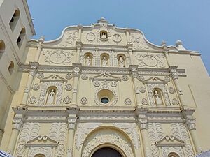 Immaculate concepction Cathedral of Comayagua Façade 2022