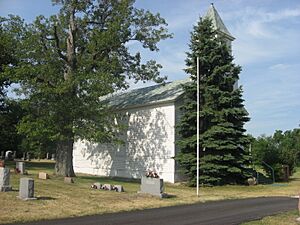 Independence Methodist Church from northeast