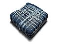 Indian indigo dye lump