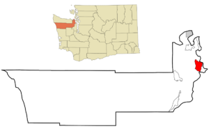 Location of Port Ludlow, Washington