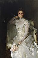 John Singer Sargent - Mrs. Joshua Montgomery Sears (Sarah Choate Sears) - Google Art Project