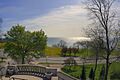 Lake park view from stairs - milwaukee