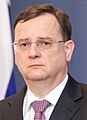 Latvijas un Čehijas premjerministru tikšanās (8747337376) (cropped)