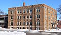 Lee Huff complex corner bldg from SW