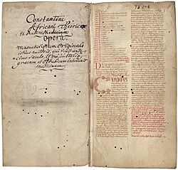 Liber pantegni - KB 73 J 6 - folios viii (left) and 001r (right).jpg
