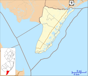 North Wildwood, New Jersey is located in Cape May County, New Jersey
