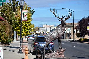 Looking North on Market Street in Spokane, WA
