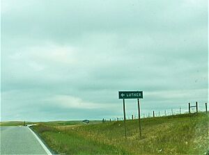 Luther, Montana, sign at MT-78.jpg