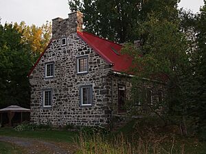 Maison Banlier, Brossard, North-north-west view