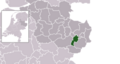 Map - NL - Municipality code 0164 (2009)