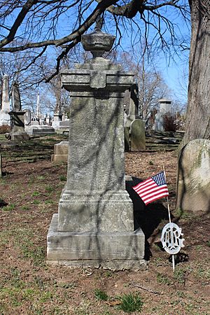 Martha Coston gravestone