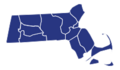 Massachusetts Republican Presidential Caucuses Election Results by County, 2016